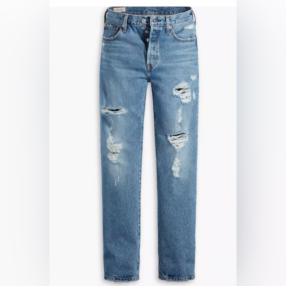 LEVI'S 501 Original Jeans Women's 26 Blue Straight Fit High Rise, SZ 26